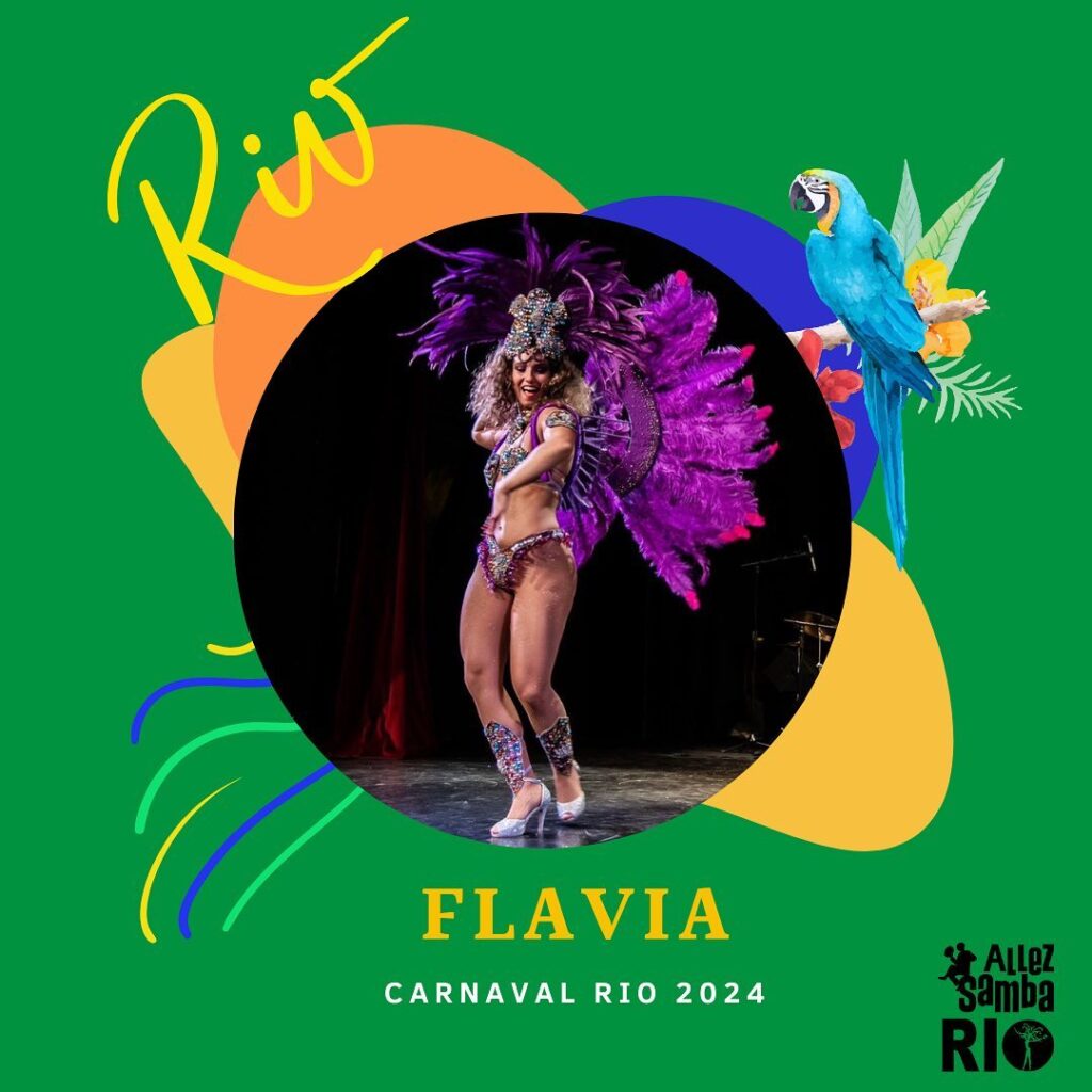 Flavia - participant Carnival Rio 2024