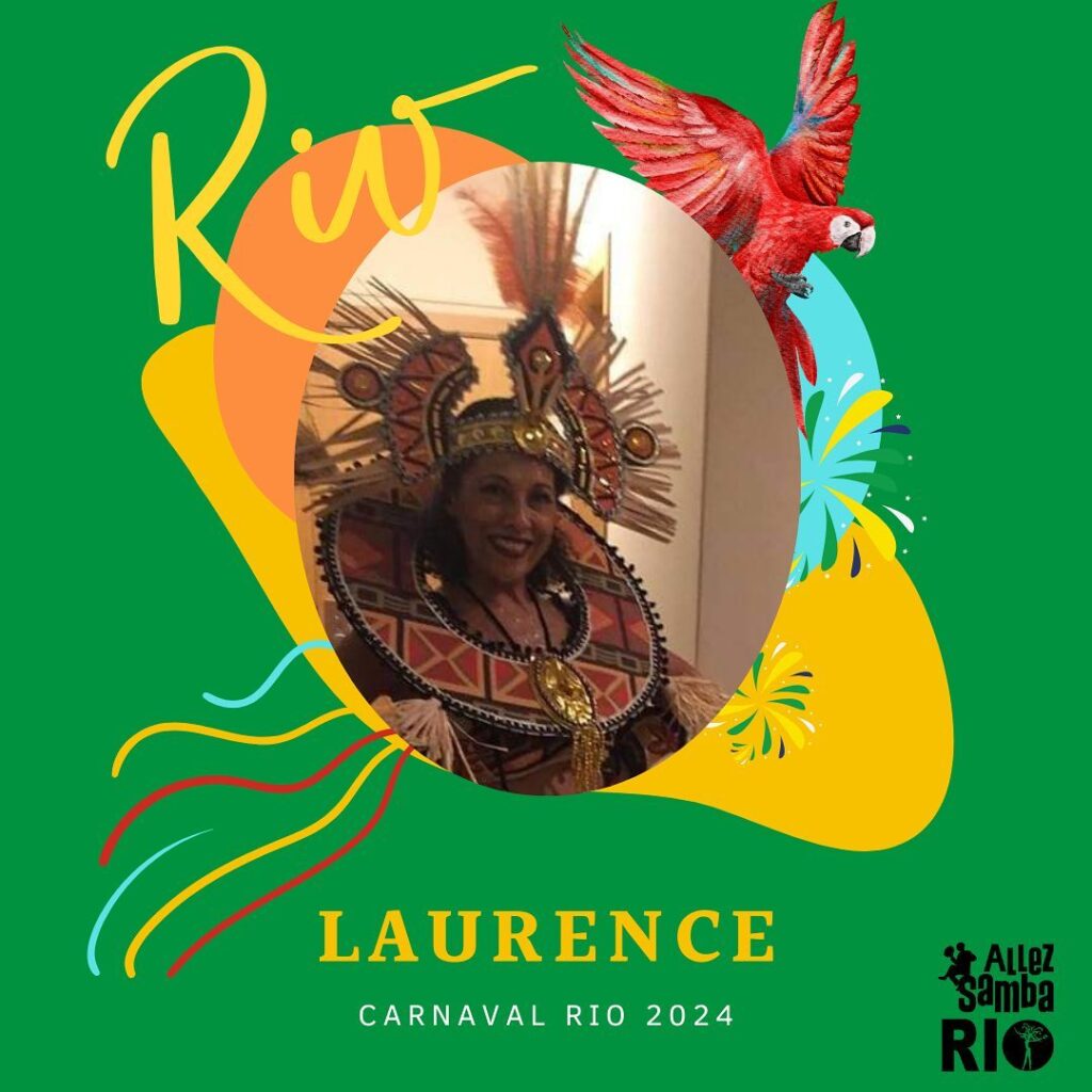 Laurence - participant Carnival Rio 2024