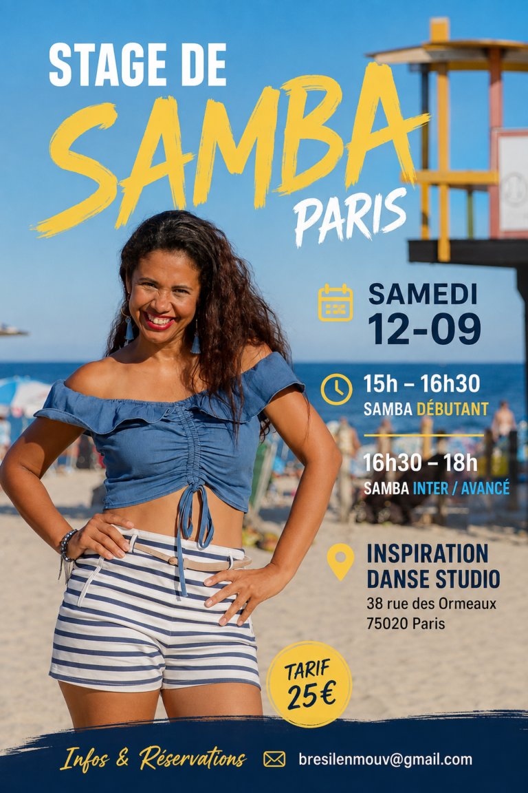Stages de samba à Paris en septembre