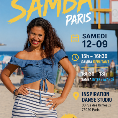 Stages de samba à Paris en septembre