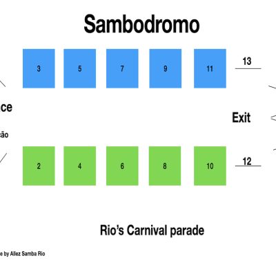 how to get tickets to Rio's parade